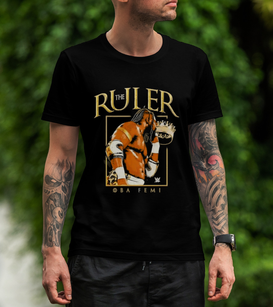 WWE The Ruler Oba Femi Wrestling Legend T-Shirt
