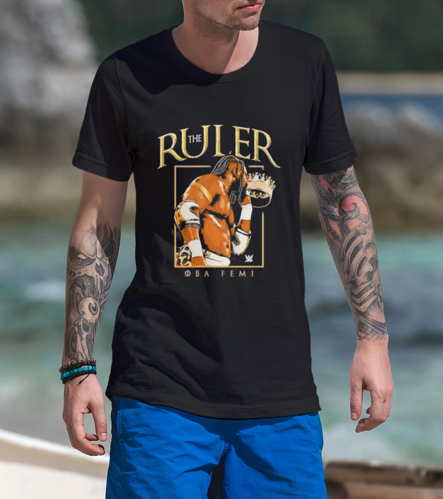 WWE The Ruler Oba Femi Wrestling Legend T-Shirt