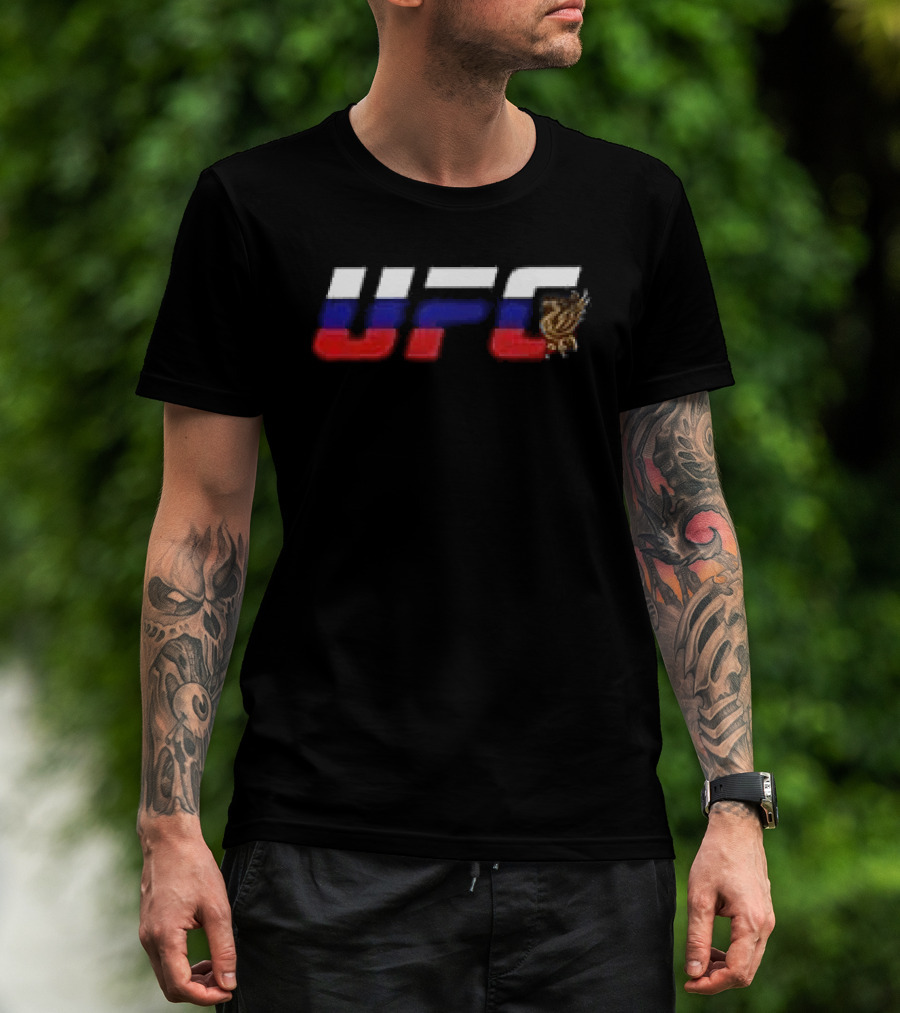 Dagestan UFC 330 Russian Flag T-Shirt