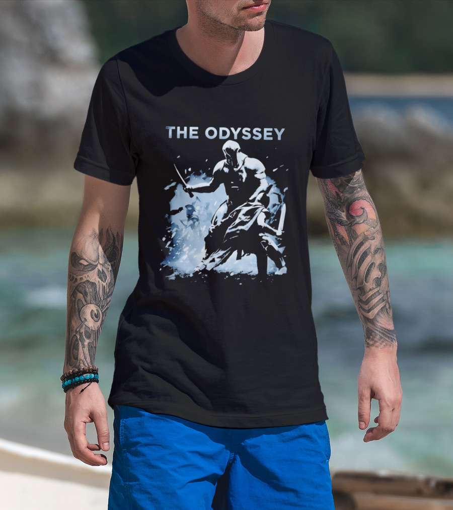 The Odyssey Spartan Warrior Battle Greek Mythology T-Shirt