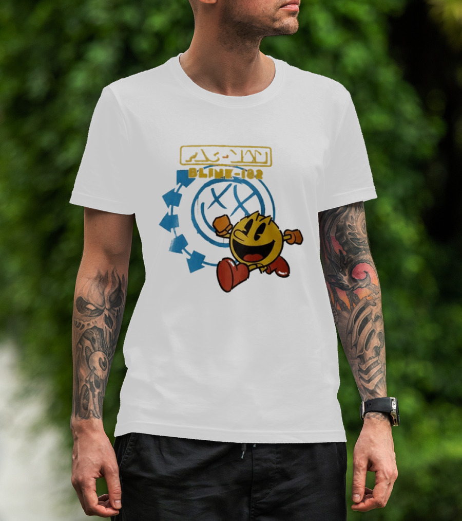 Pac Man Blink 182 San Diego Comic Con 2026 Collaboration T-Shirt