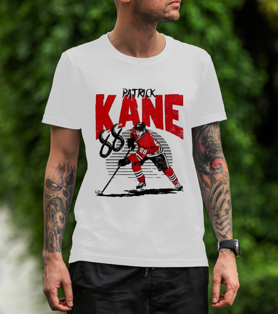 Patrick Kane 88 Chicago Blackhawks Hockey Player Victory T-Shirt