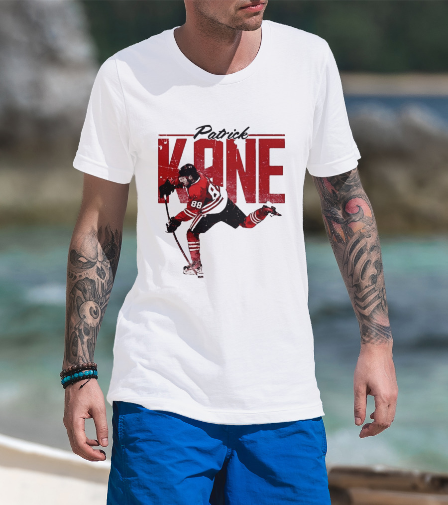 Patrick Kane 88 Chicago Blackhawks Hockey Player T-Shirt