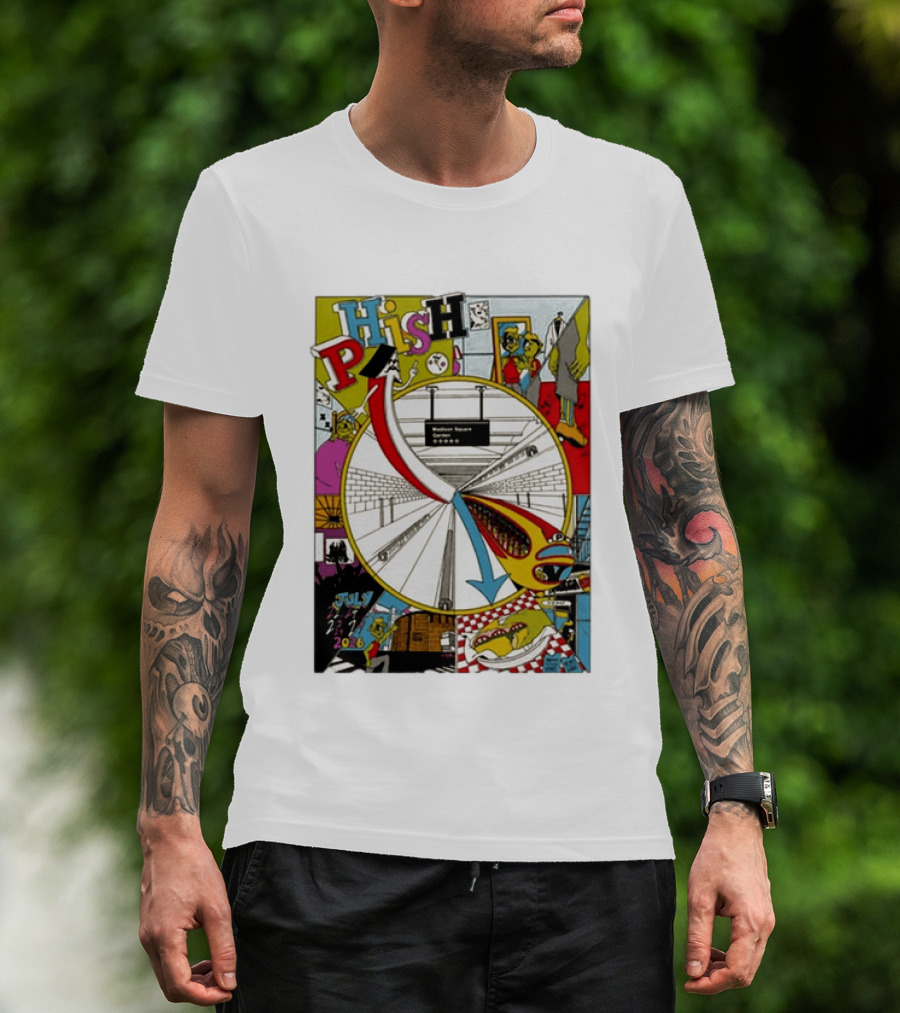 Phish Madison Square Garden New York July 2026 Five Nights Event T-Shirt