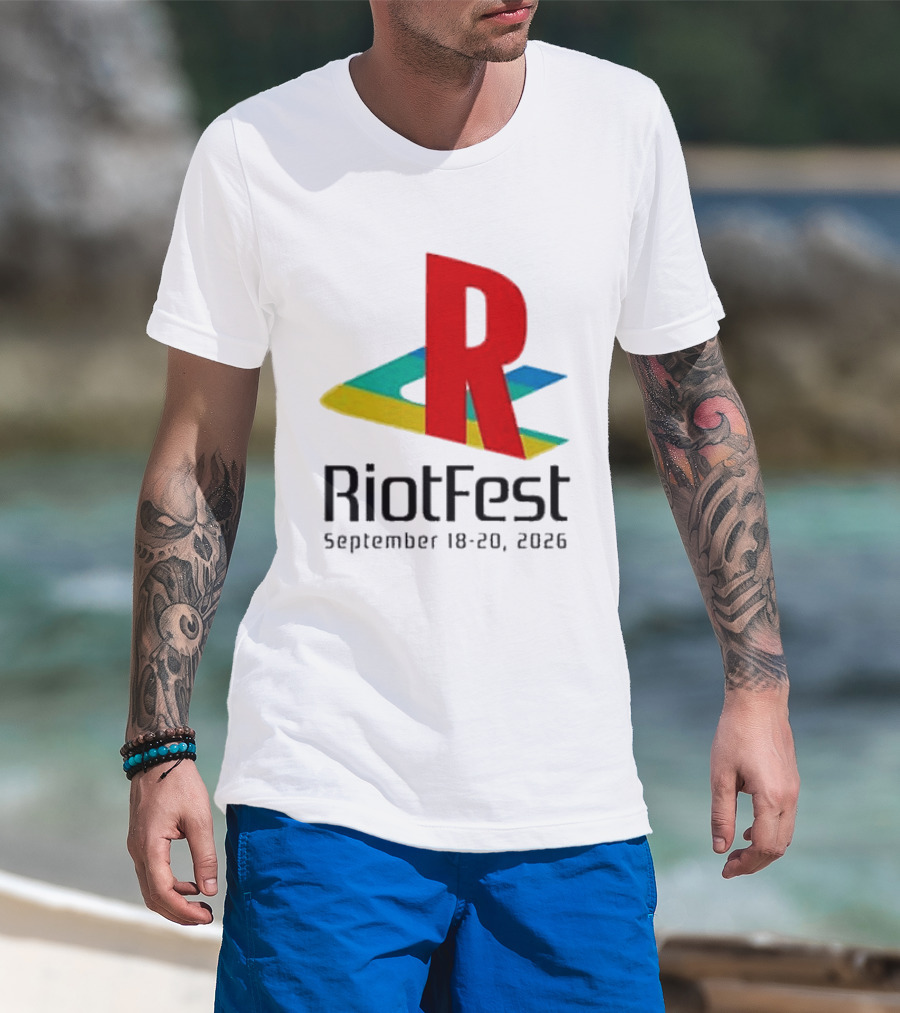 Riot Fest 2026 September 18 20 Colorful R T-Shirt