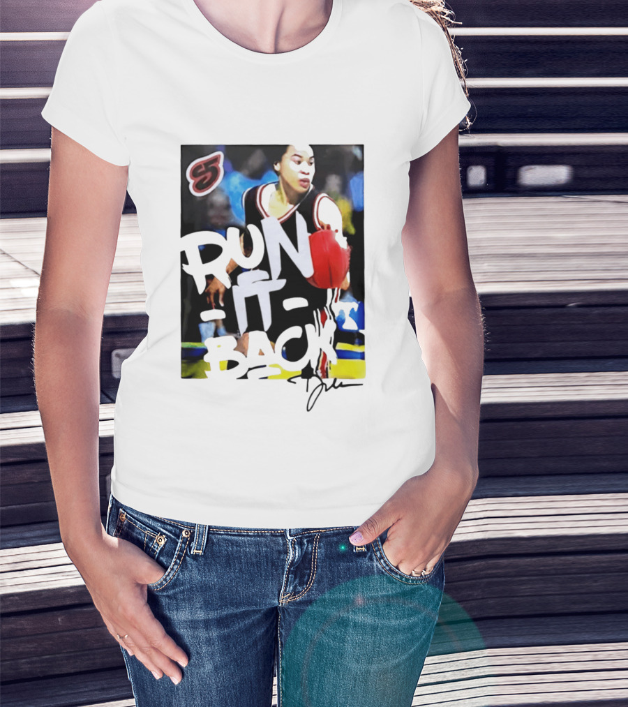 South Carolina Gamecocks Basketball Run It Back Athlete Dribbling T-Shirt