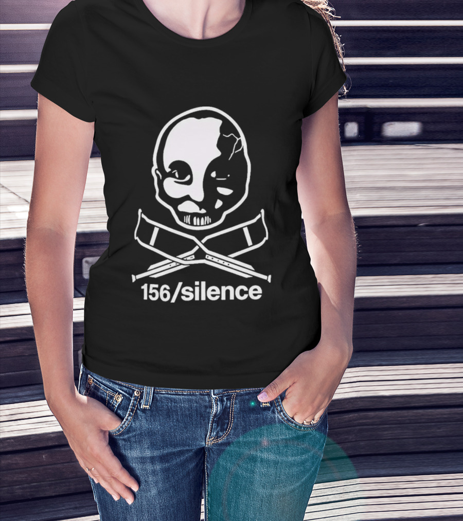 156 Silence Skeleton Face World Tour 2026 T-Shirt