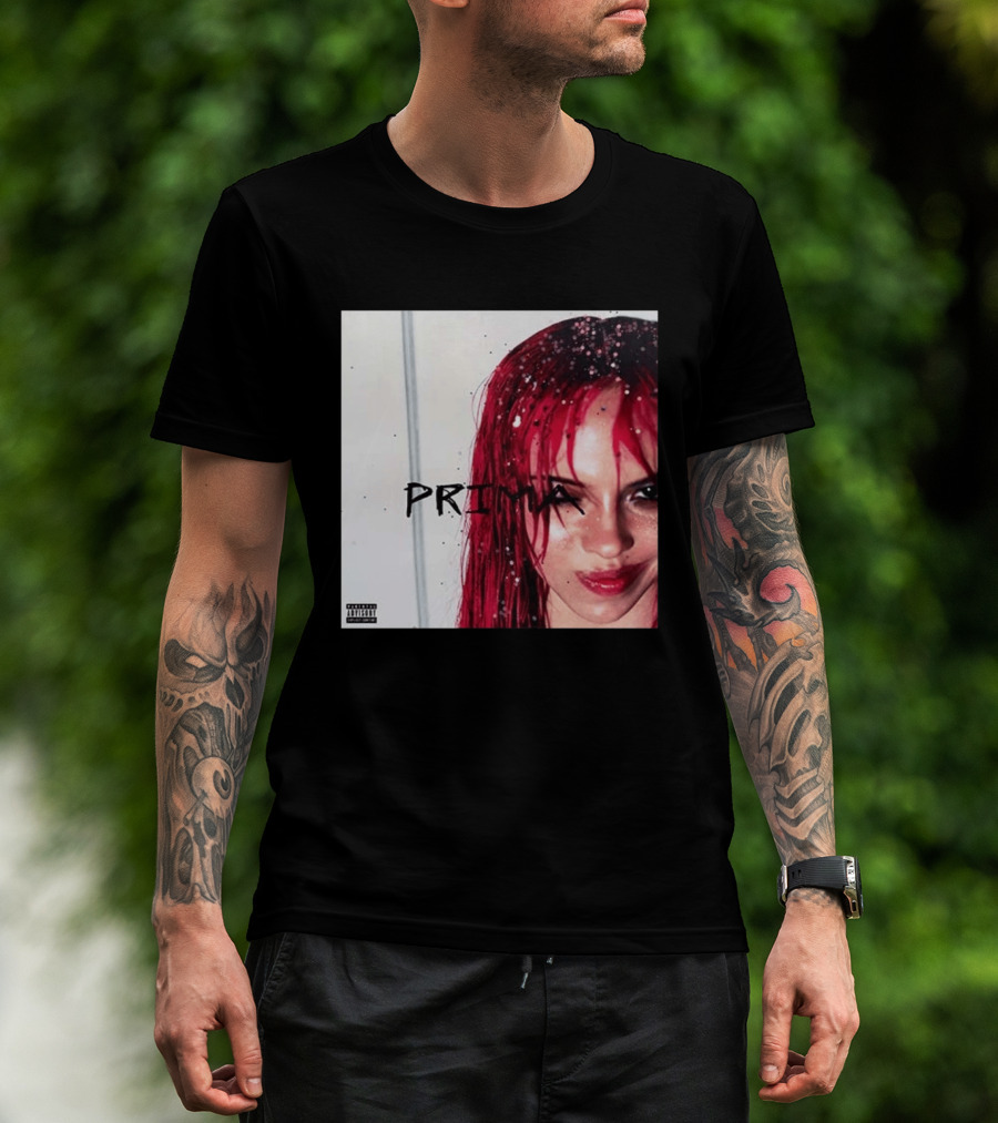 Adela Jergova Prima New Album Cover 2026 Pink Hair T-Shirt