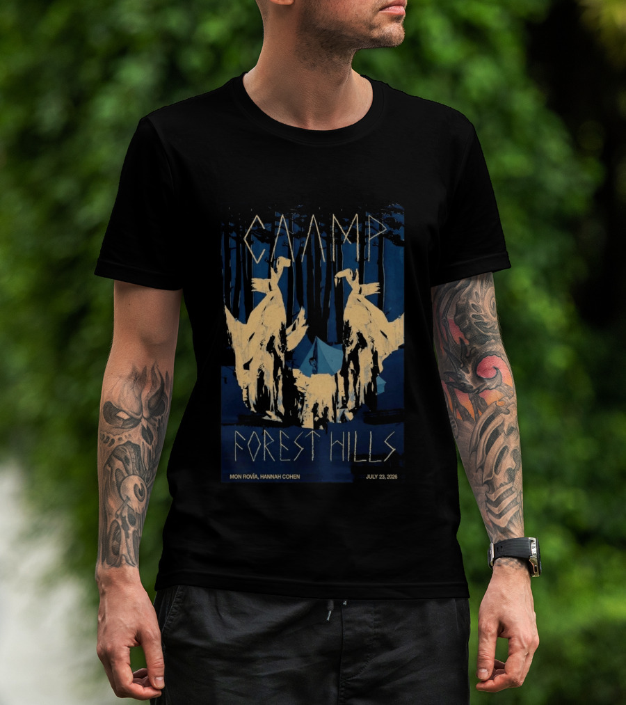 CAAMP Forest Hills Mon Rovia Hannah Cohen July 23 2026 T-Shirt
