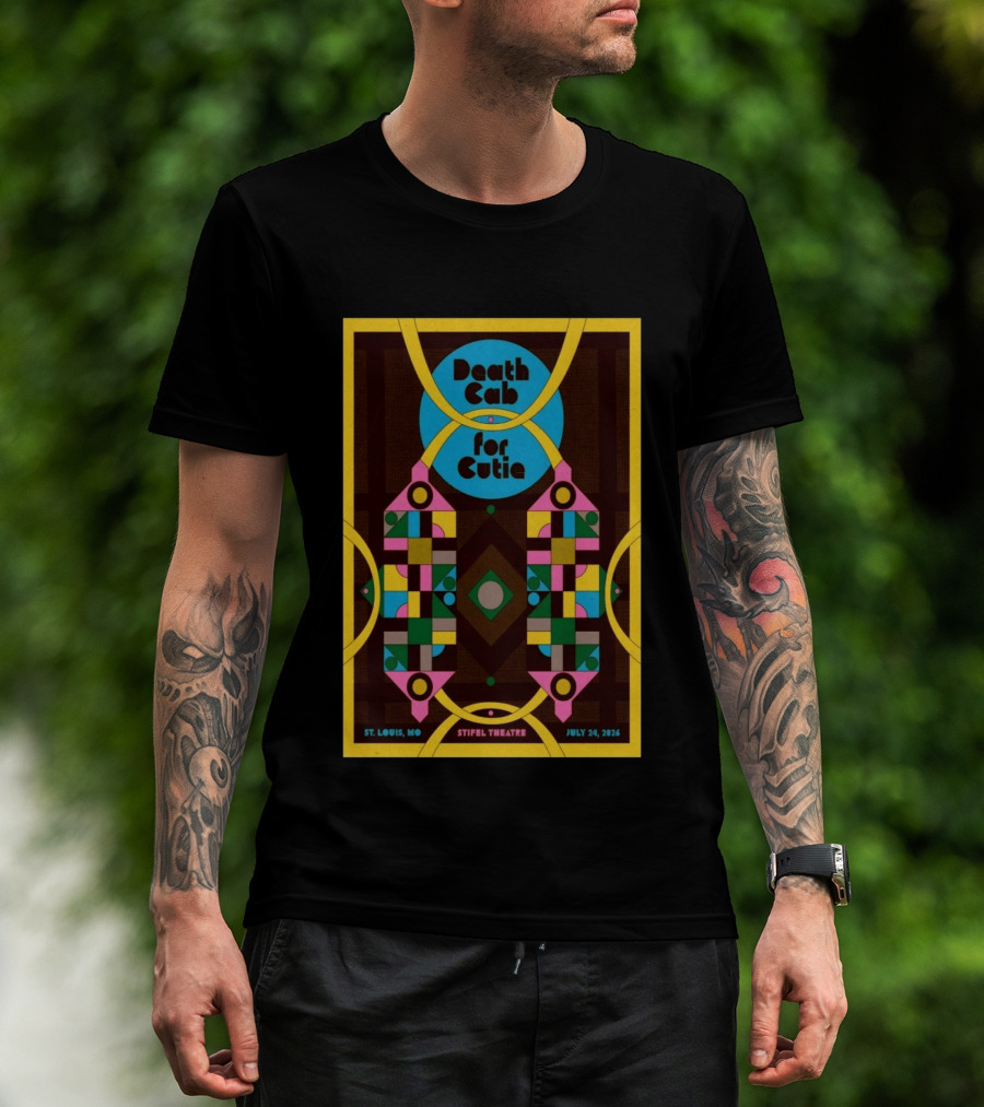 Death Cab For Cutie St. Louis Stifel Theatre July 24 2026 T-Shirt