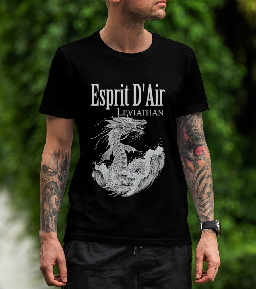 Esprit D'Air Leviathan Dragon Mythical Band T-Shirt