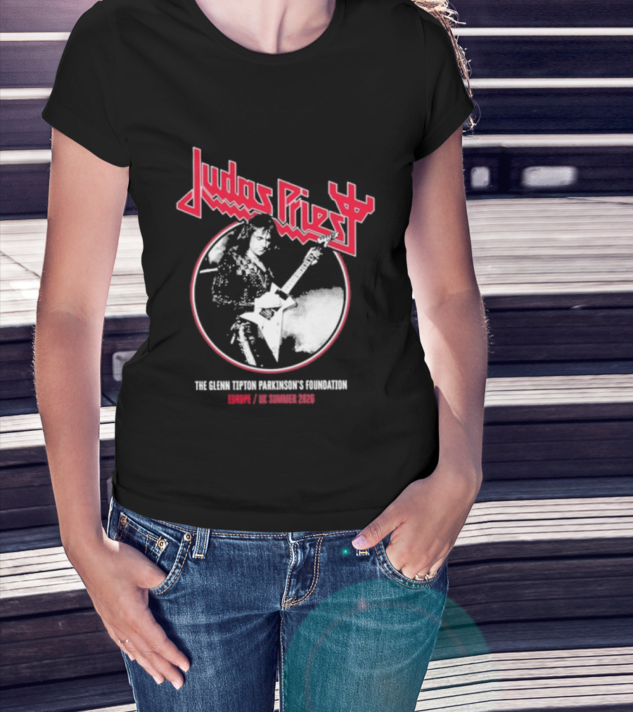 Judas Priest 2026 Faithkeepers European UK Summer Tour Glenn Tipton Foundation 2026 Events T-Shirt