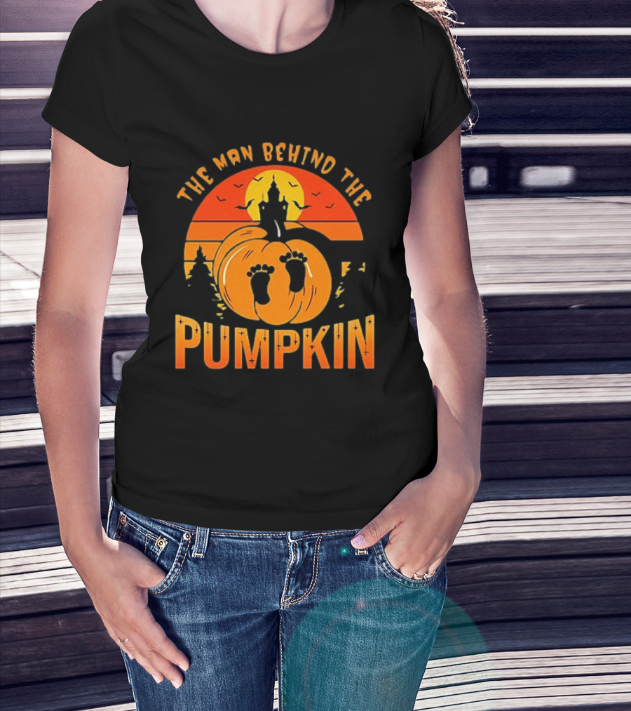 The Man Behind The Pumpkin Halloween 2026 T-Shirt