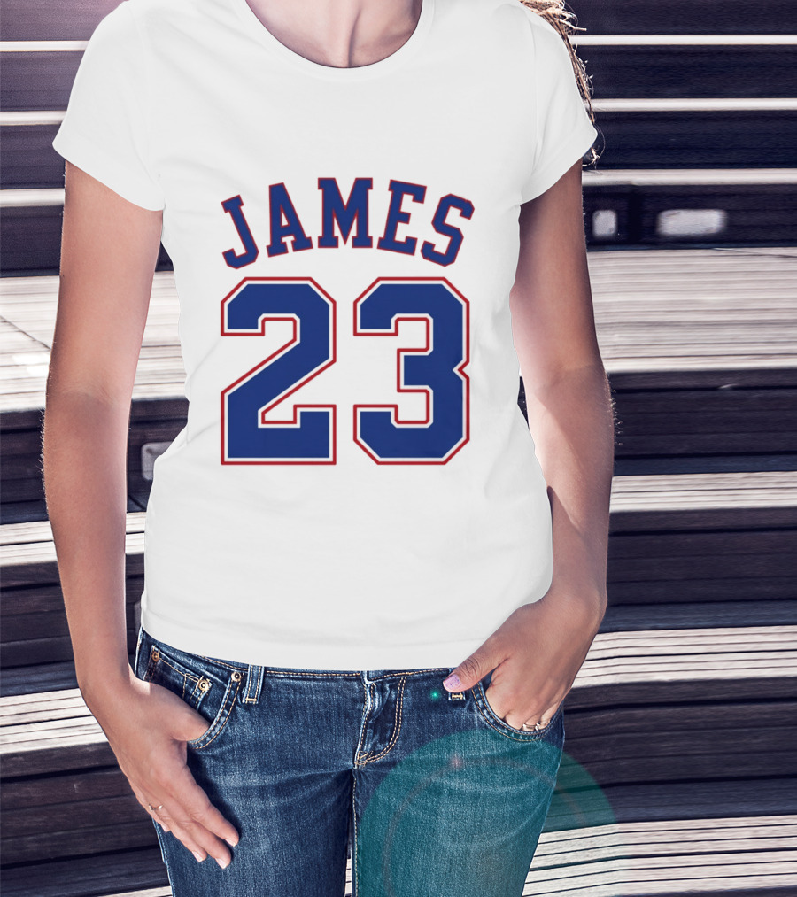 James 23 Philadelphia 76er The King T-Shirt