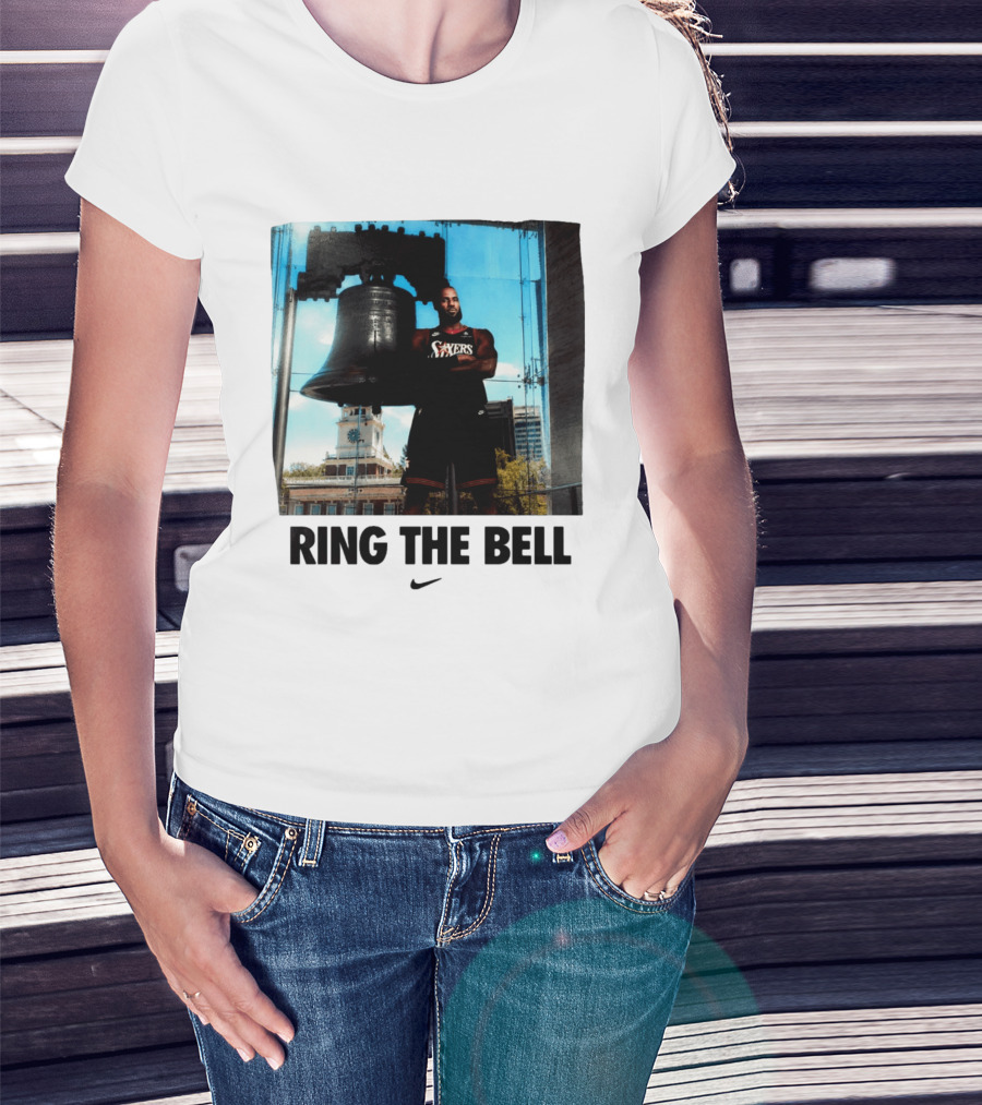 LeBron James Sixers Liberty Bell Ring The Bell T-Shirt