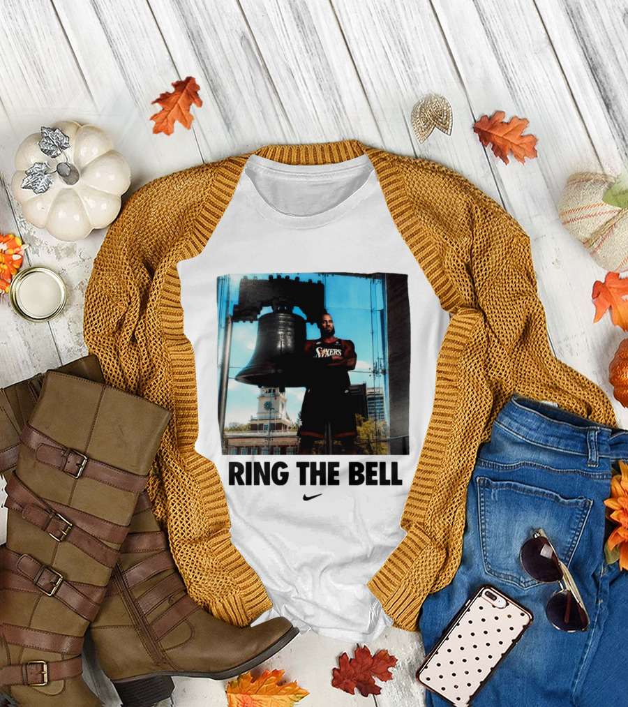 LeBron James Sixers Liberty Bell Ring The Bell T-Shirt