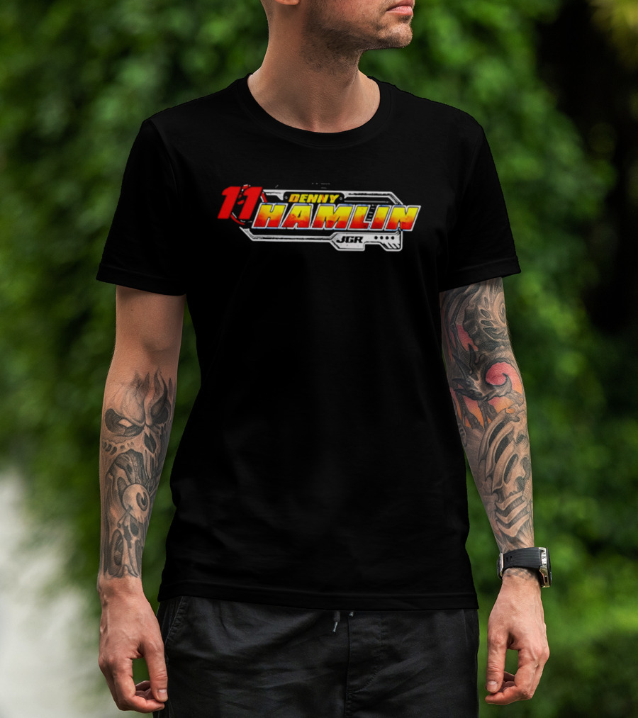 Denny Hamlin 11 Joe Gibbs Racing NASCAR 2026 T-Shirt