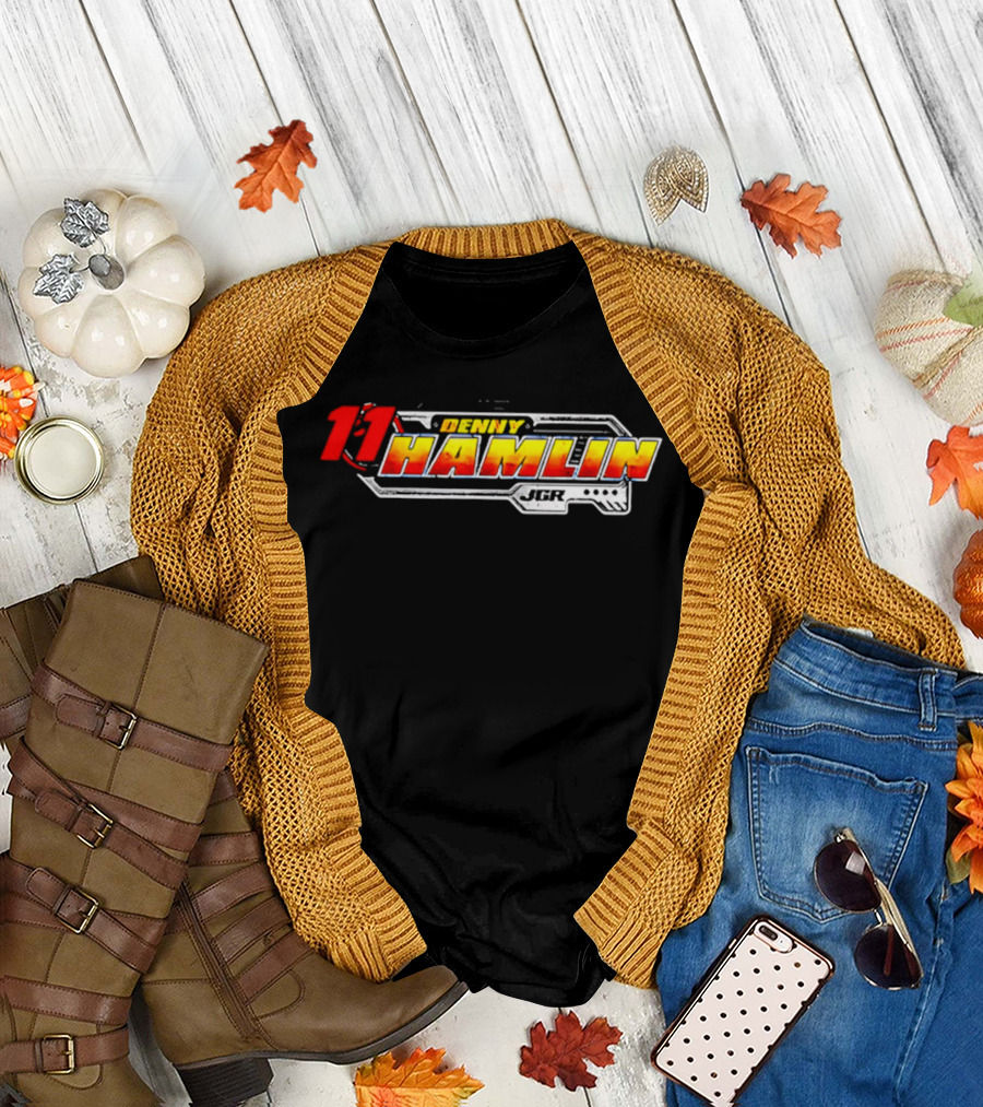 Denny Hamlin 11 Joe Gibbs Racing NASCAR 2026 T-Shirt