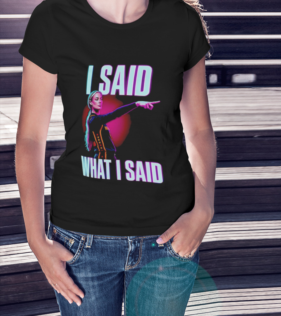 Sophie Cunningham I Said What I Said Pointing Indiana Fever WNBA Basketball T-Shirt