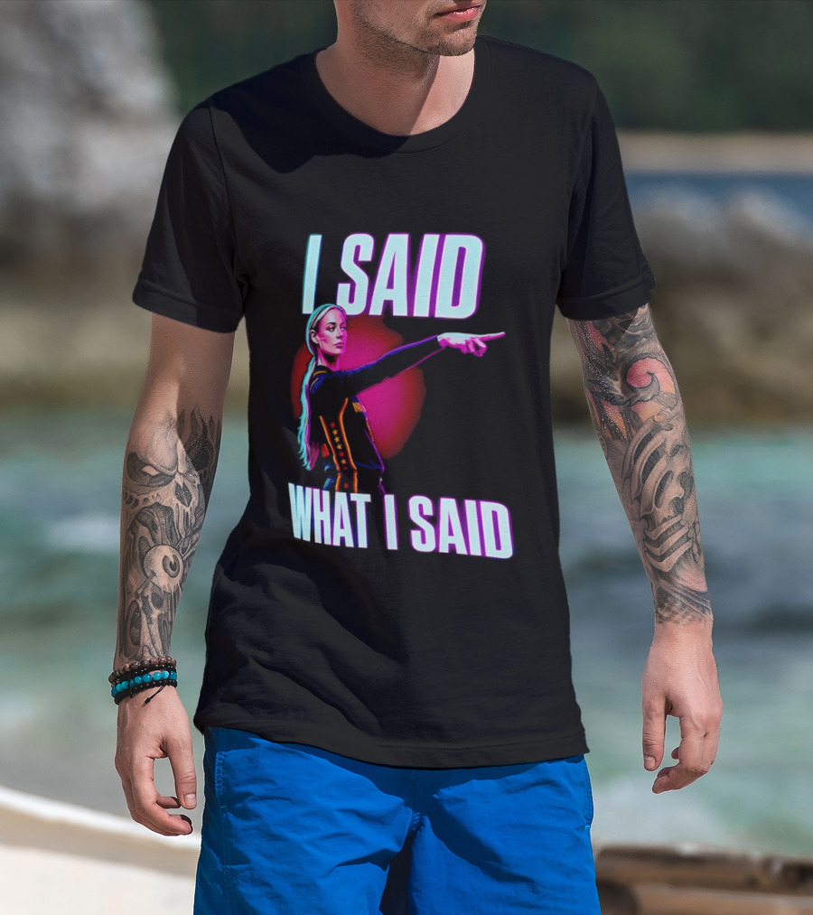 Sophie Cunningham I Said What I Said Pointing Indiana Fever WNBA Basketball T-Shirt
