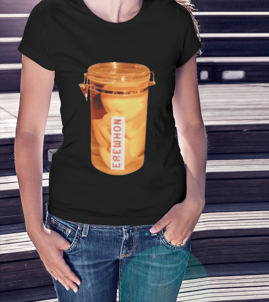 Erewhon Baby Jar Conceptual Artwork In Glass Container T-Shirt