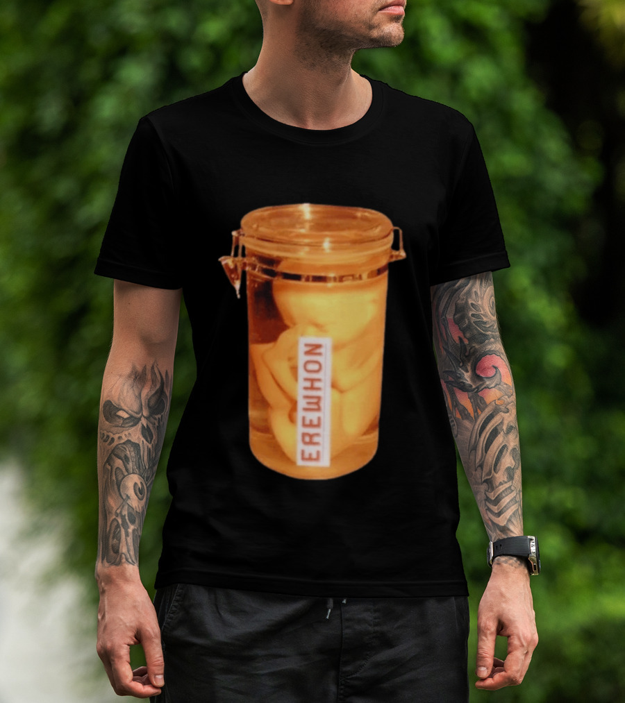 Erewhon Baby Jar Conceptual Artwork In Glass Container T-Shirt