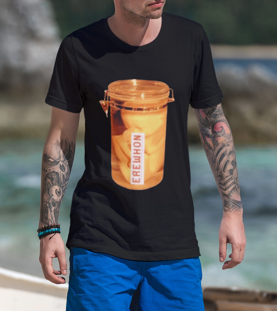 Erewhon Baby Jar Conceptual Artwork In Glass Container T-Shirt