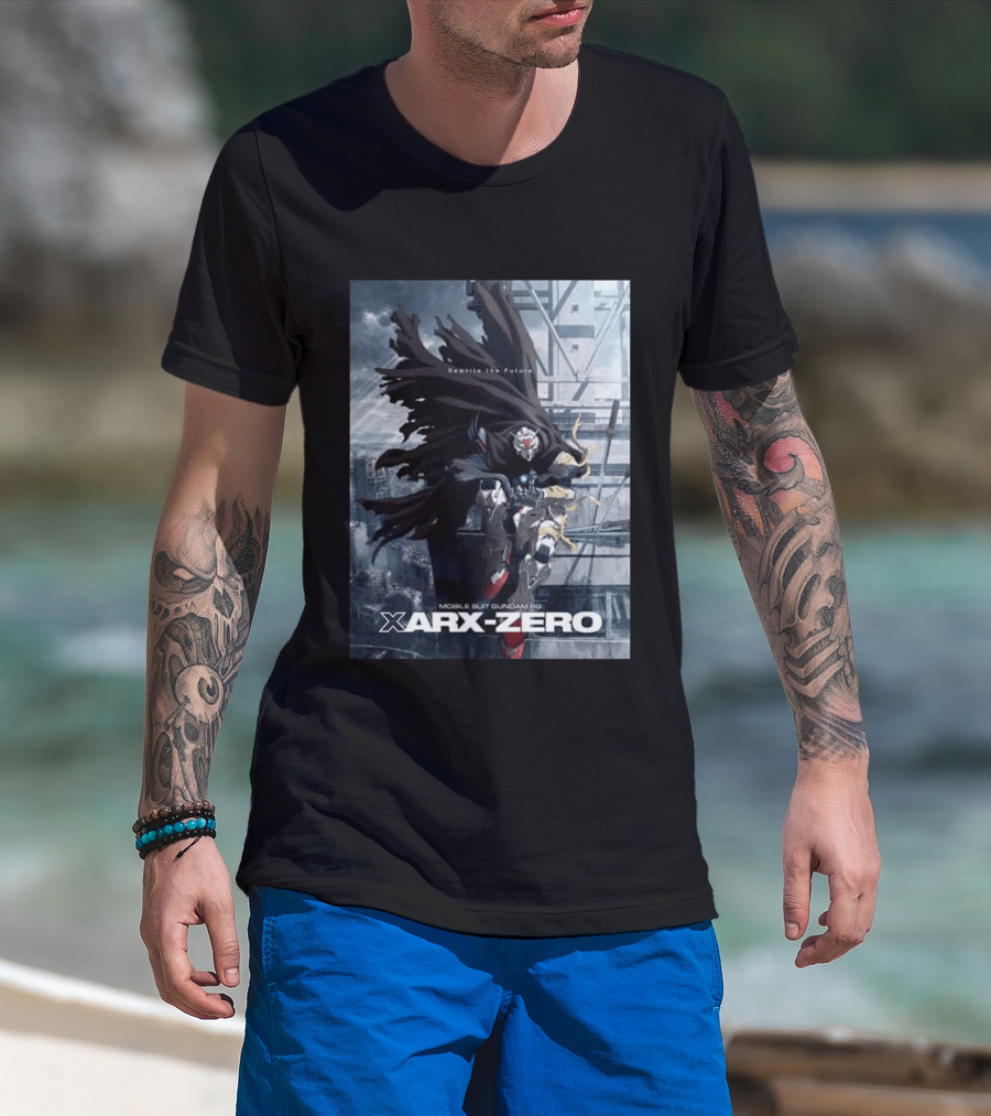 Rewrite The Future Mobile Suit Gundam RG Xarx Zero New Series T-Shirt