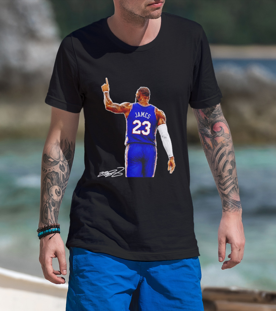 LeBron James 23 Philadelphia 76ers Basketball 2026 T-Shirt