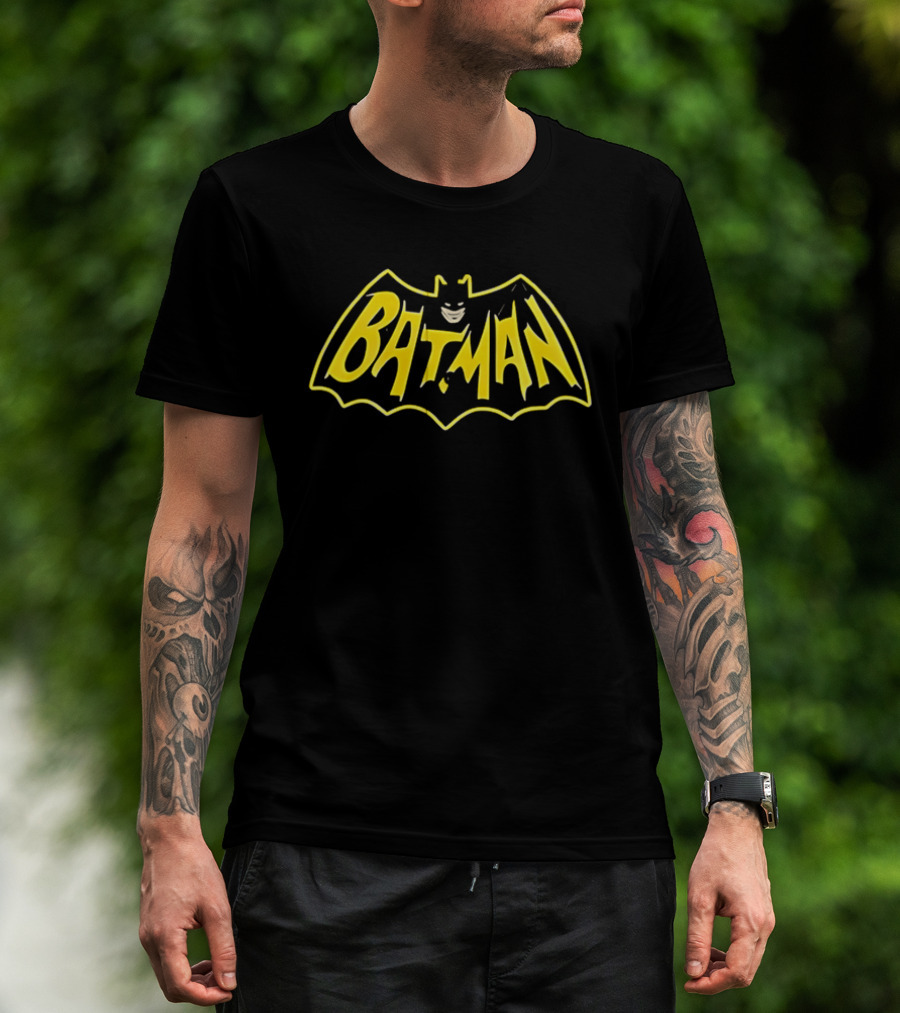 Batman Yellow Smile T-Shirt