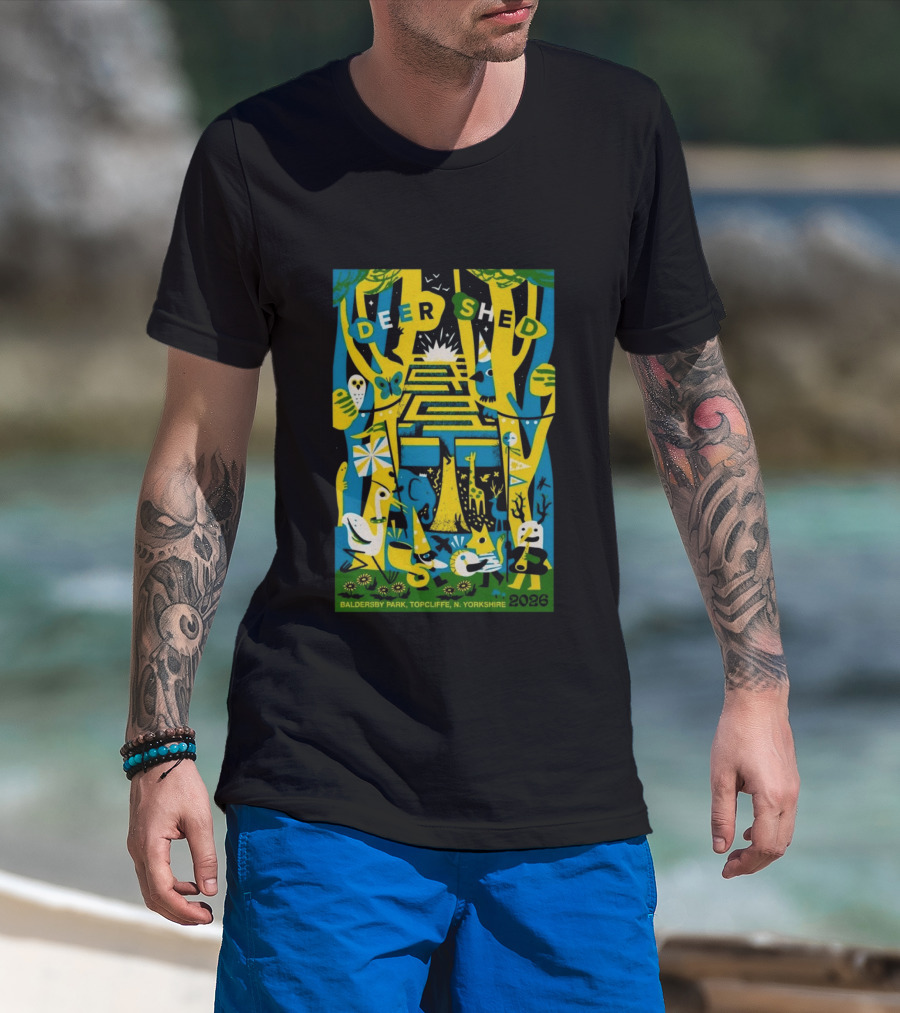 Deer Shed 2026 Baldersby Park Topcliffe N Yorkshire Festival T-Shirt