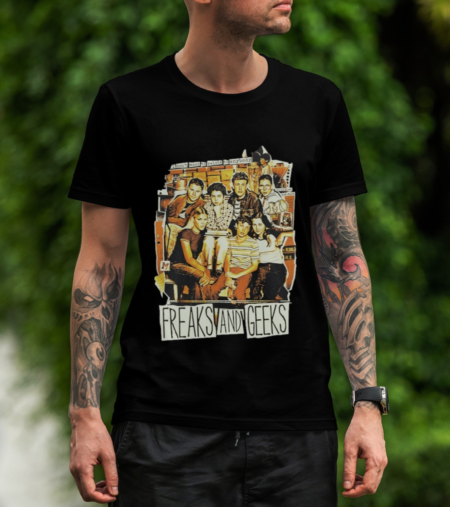 Freaks And Geeks I Don't Want To Relate To Anybody Mid Funk High School Group T-Shirt