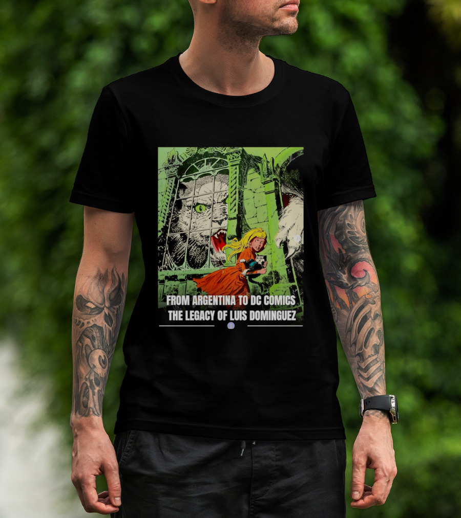 From Argentina To DC Comics The Legacy Of Luis Dominguez Vintage Comic T-Shirt