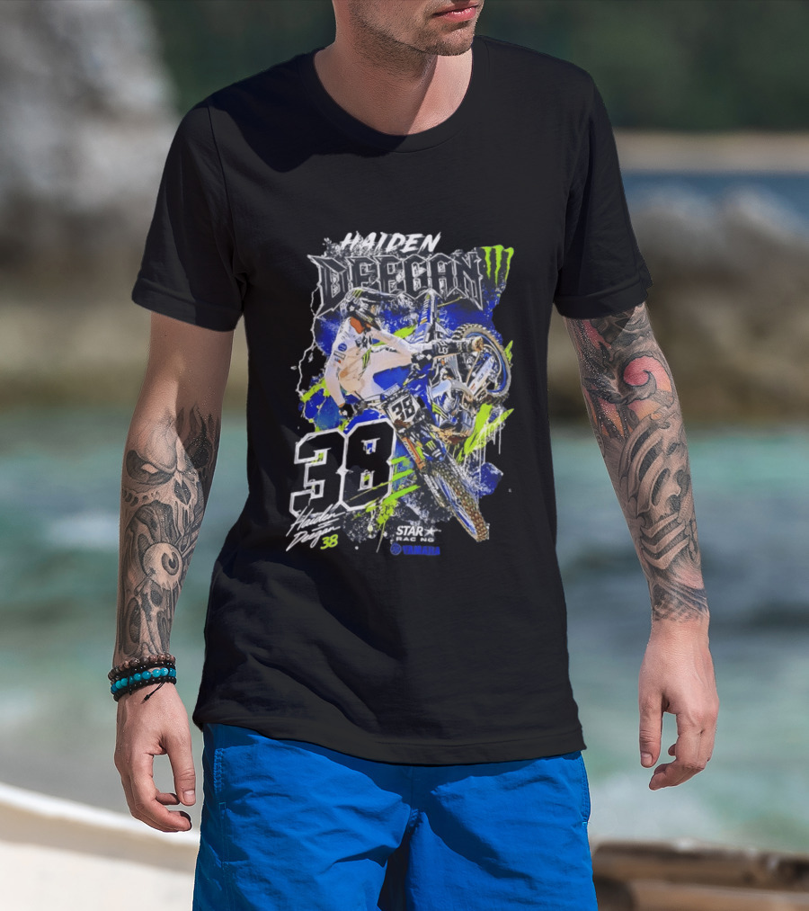 Haiden Deegan 38 Star Racing Yamaha Monster Energy Moto Cross T-Shirt