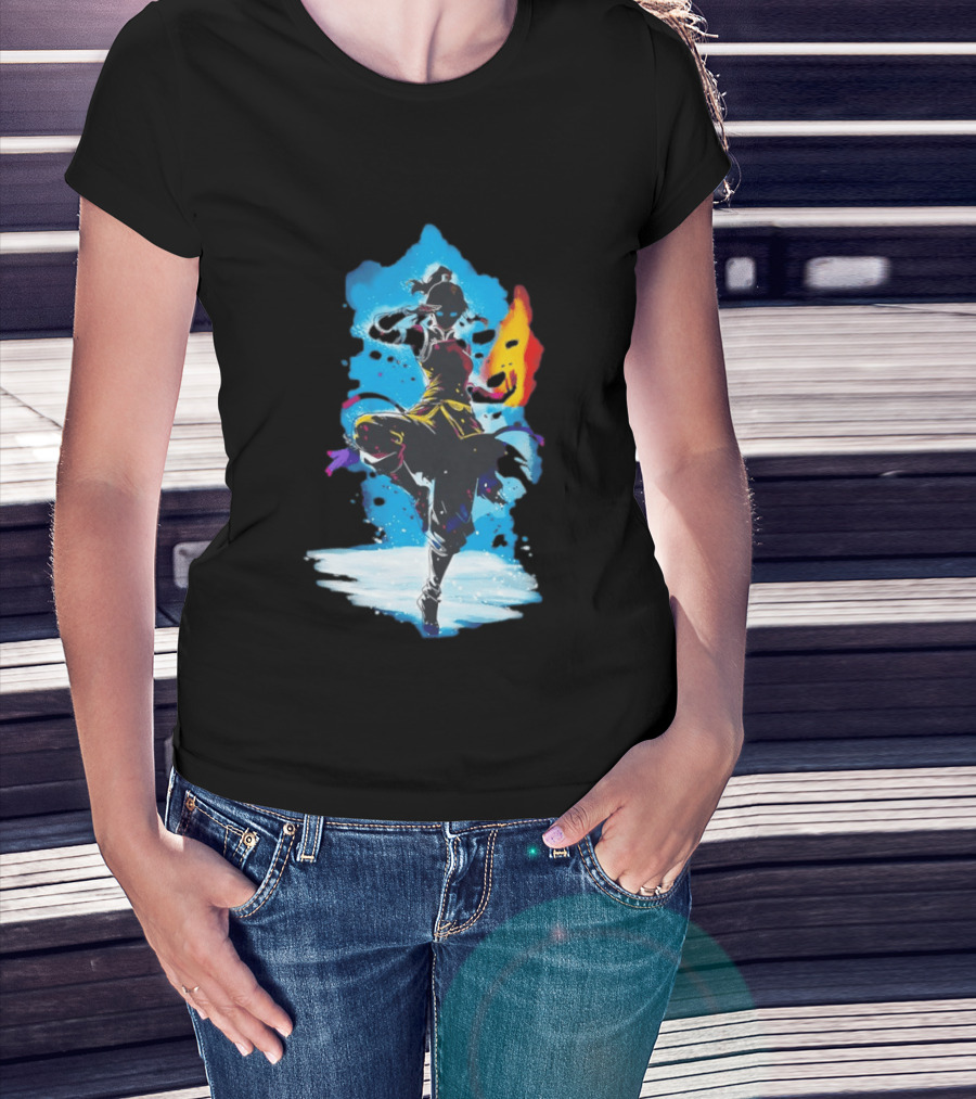 I'm The Avatar Legend Of Korra Elements Flare T-Shirt