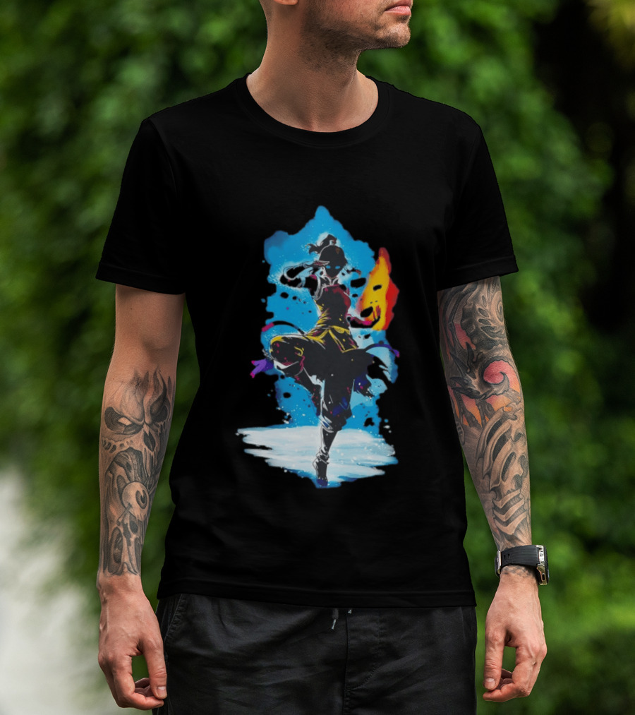 I'm The Avatar Legend Of Korra Elements Flare T-Shirt