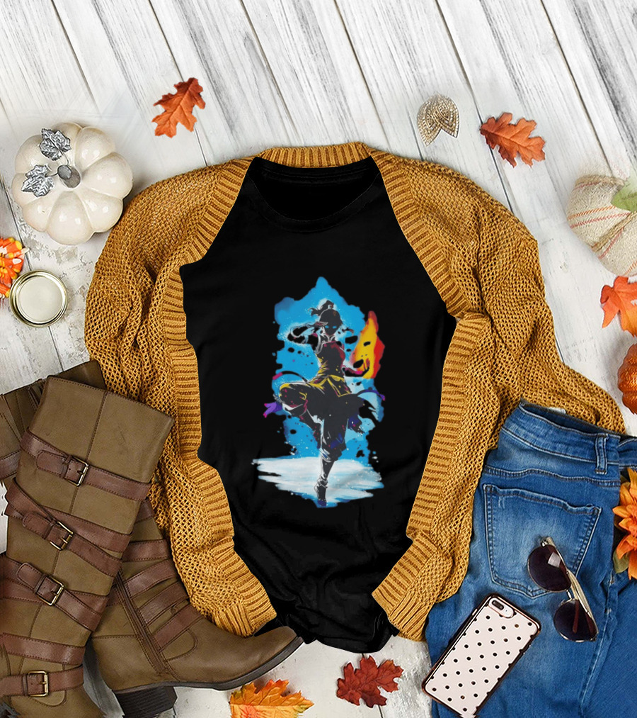 I'm The Avatar Legend Of Korra Elements Flare T-Shirt