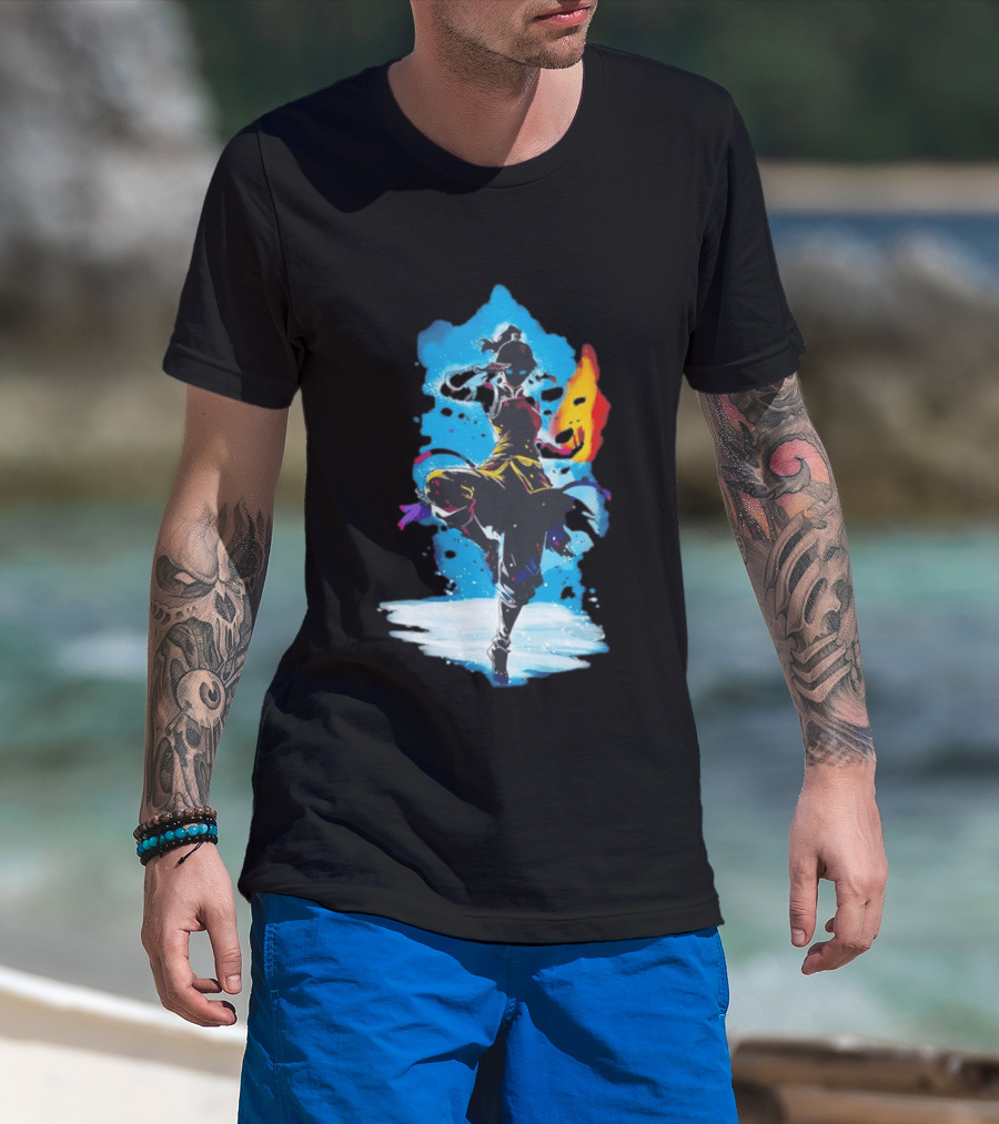 I'm The Avatar Legend Of Korra Elements Flare T-Shirt