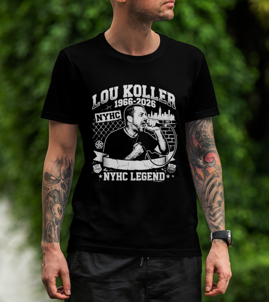 Lou Koller 1966 2026 NYHC Legend NYHC T-Shirt