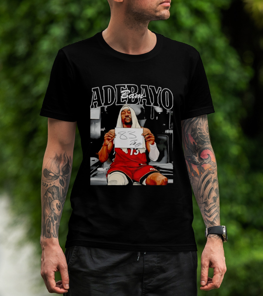 Miami Heat Bam Adebayo Number 13 83 Points T-Shirt