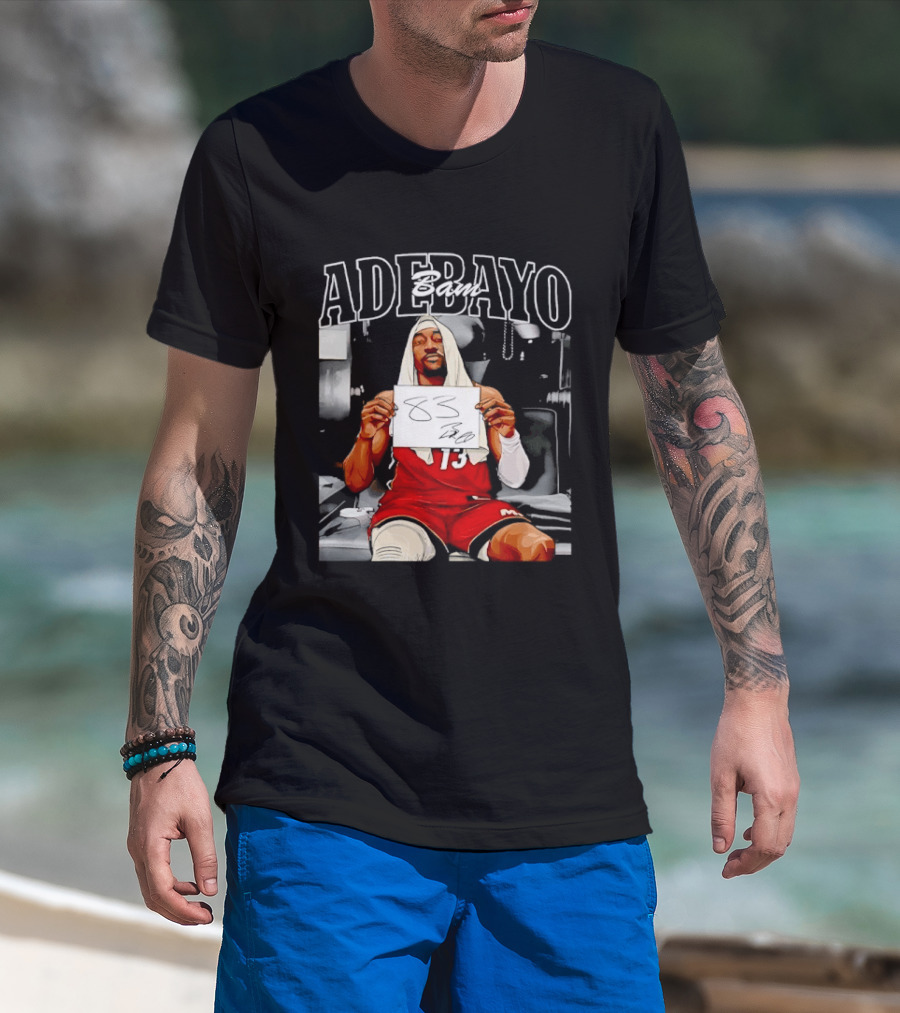 Miami Heat Bam Adebayo Number 13 83 Points T-Shirt