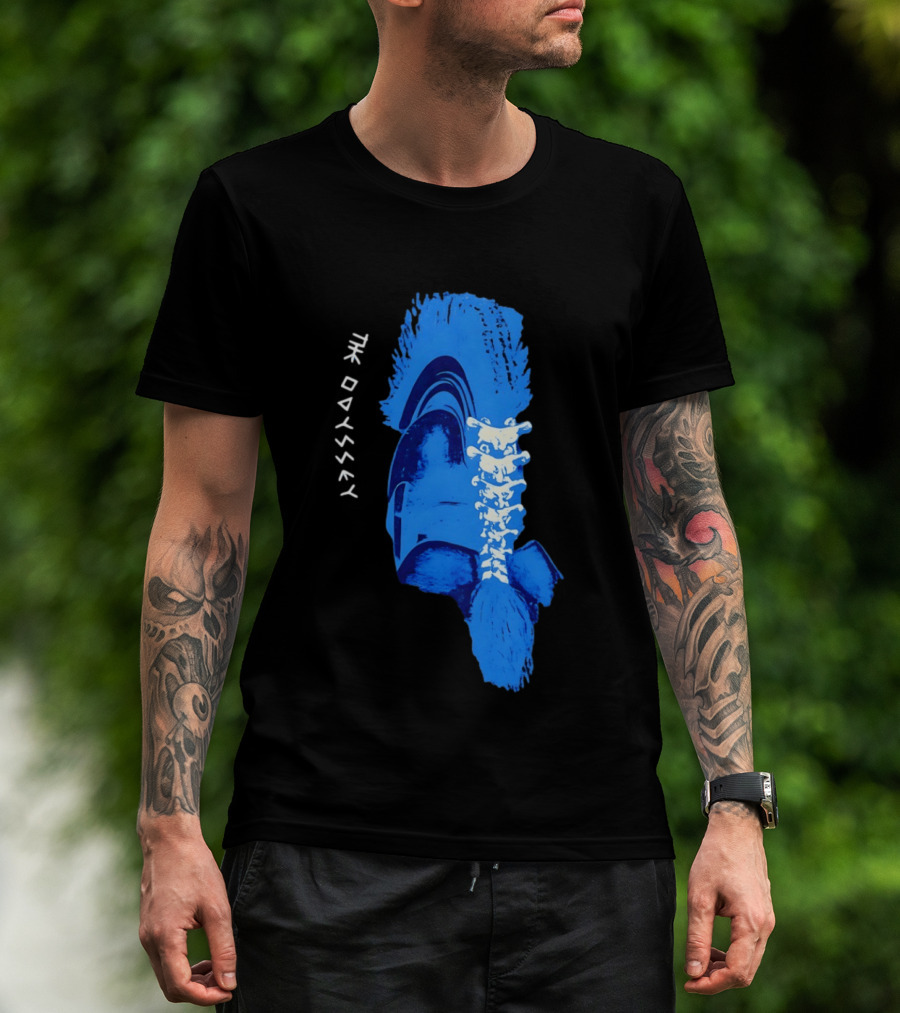 The Odyssey Greek Spartan Corinthian Helmet T-Shirt