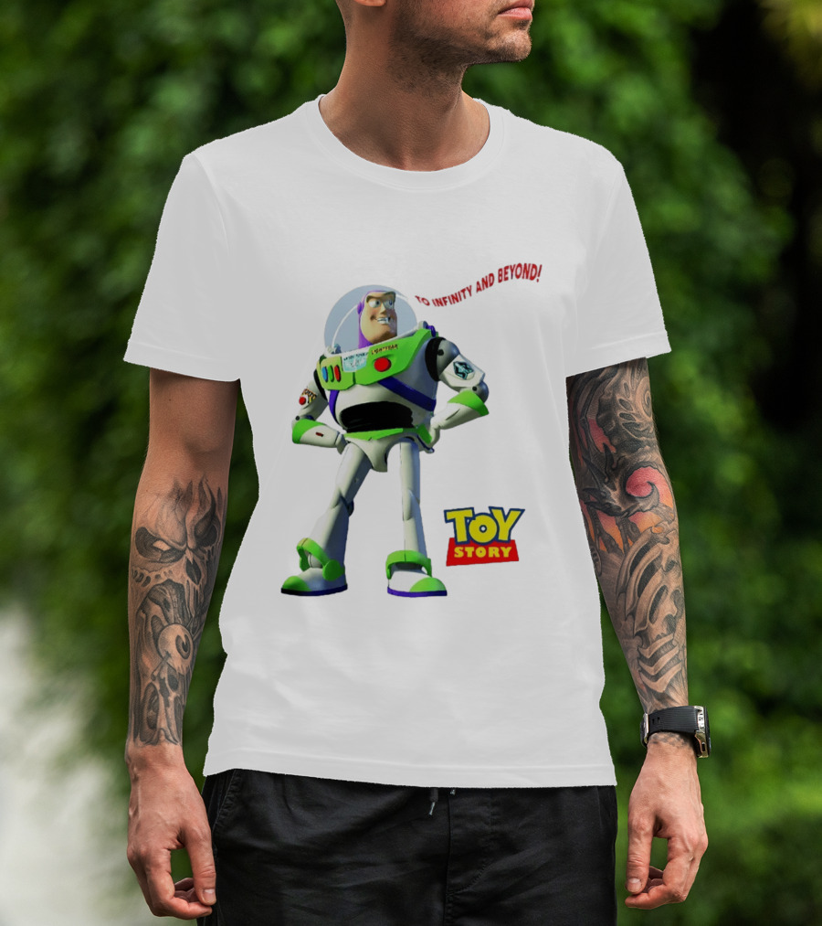 Buzz Lightyear To Infinity And Beyond Toy Story Pixar T-Shirt