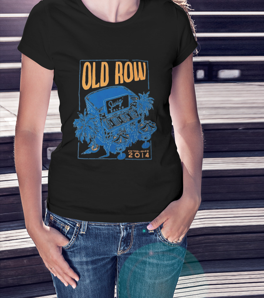 Old Row Swig Tiki Bar Est 2014 T-Shirt
