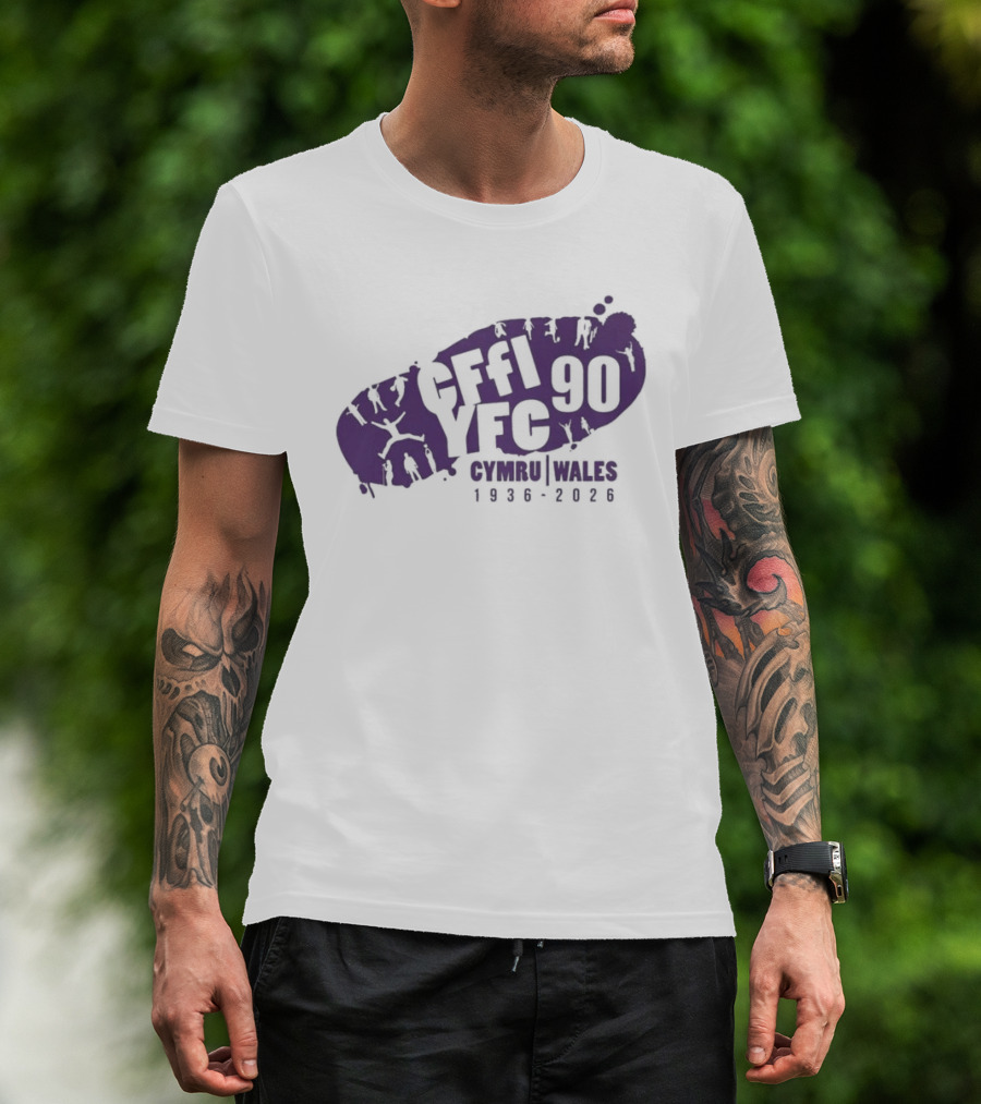 CFFI YFC 90th Anniversary Cymru Wales 1936 2026 T-Shirt