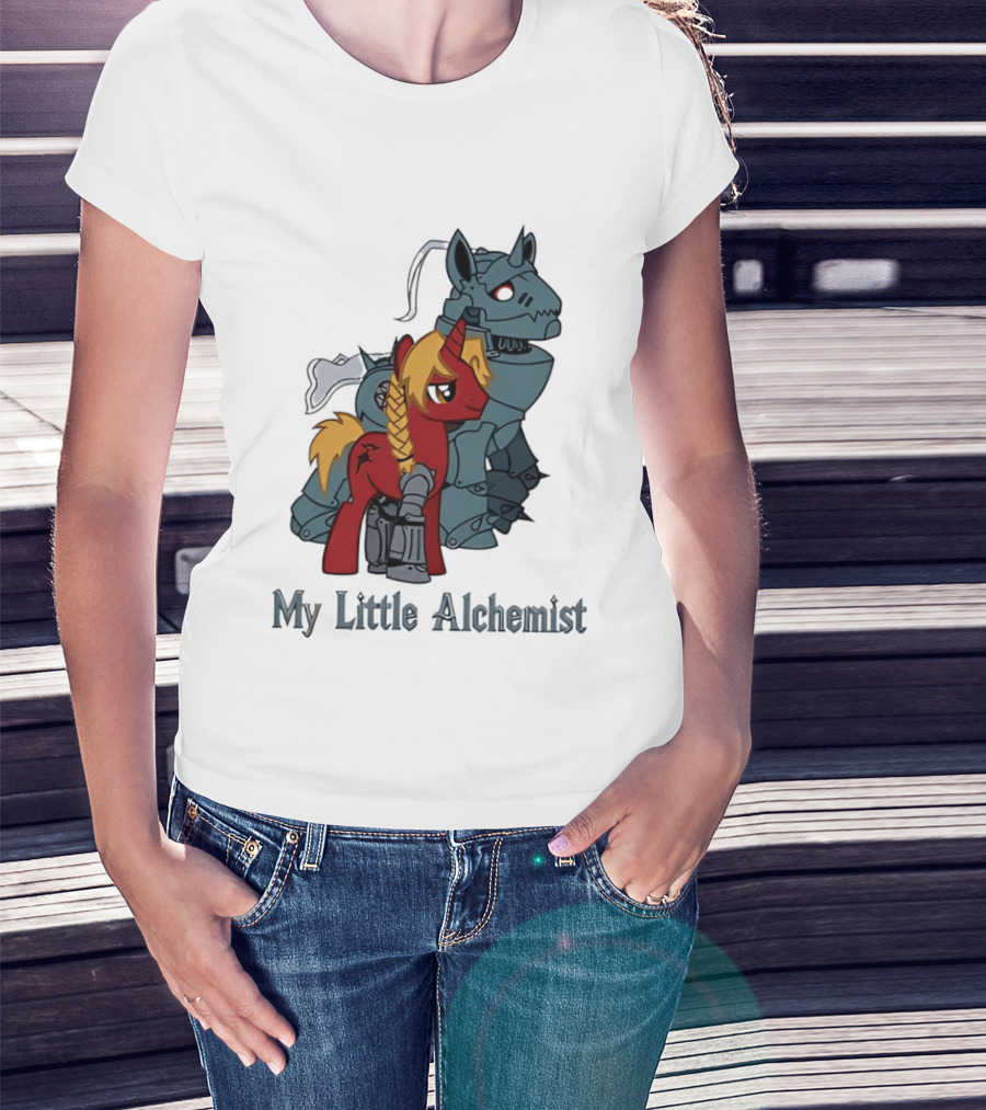 Fullmetal Alchemist My Little Pony Crossover My Little Alchemist T-Shirt