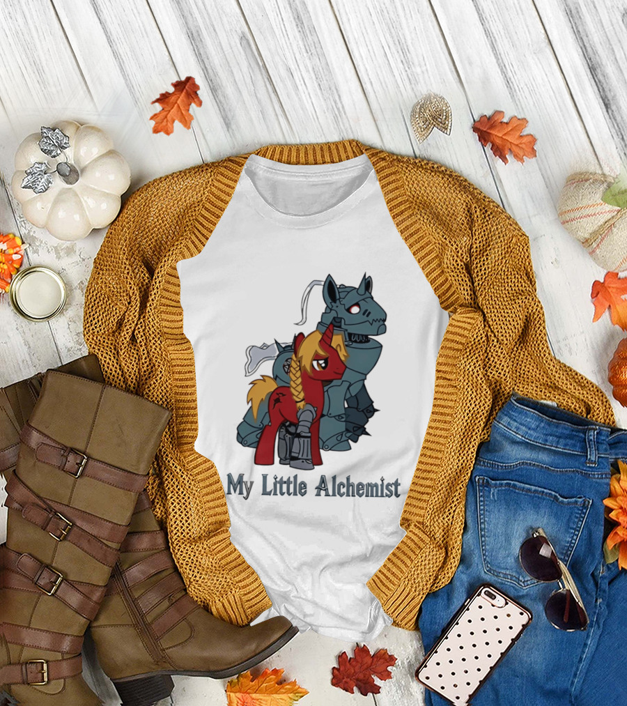 Fullmetal Alchemist My Little Pony Crossover My Little Alchemist T-Shirt