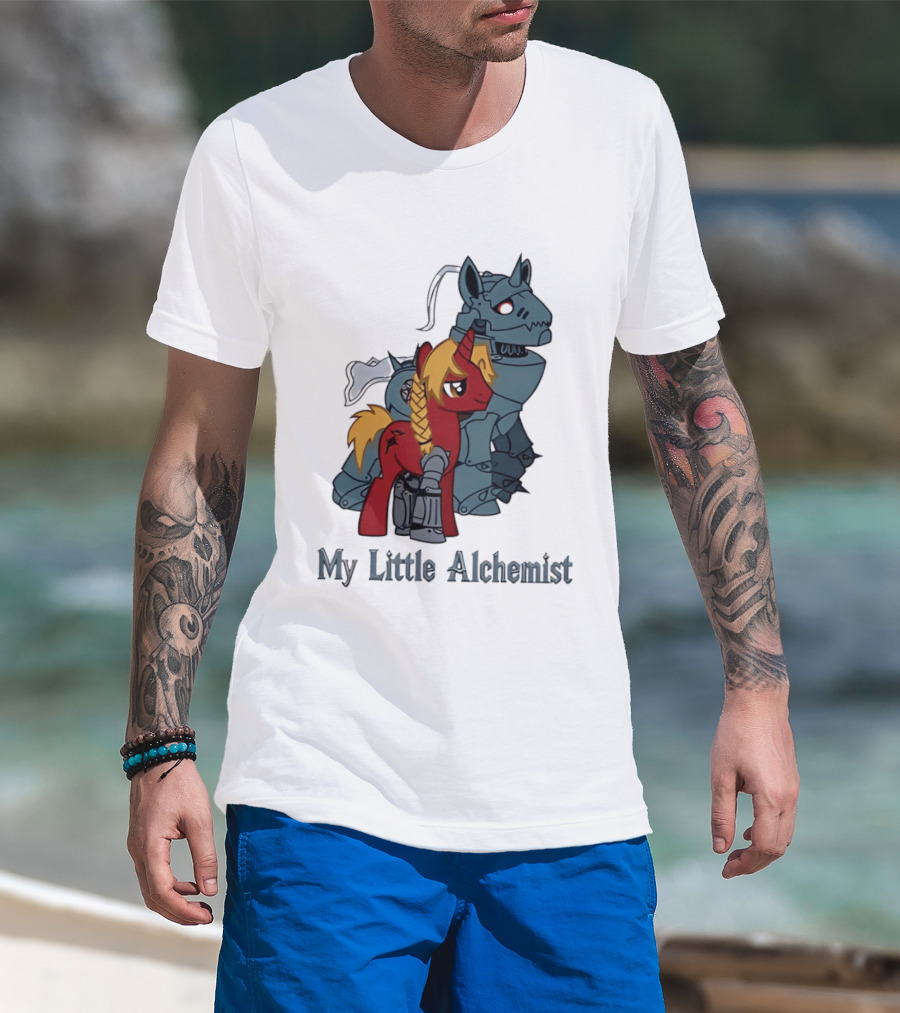 Fullmetal Alchemist My Little Pony Crossover My Little Alchemist T-Shirt