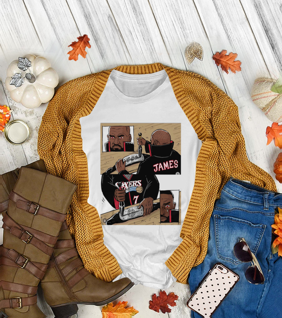 James Sixers 17 Basketball Comic T-Shirt