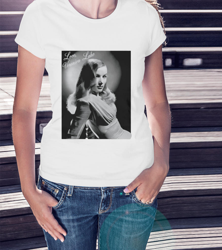 Veronica Lake Vintage Hollywood Glamour T-Shirt